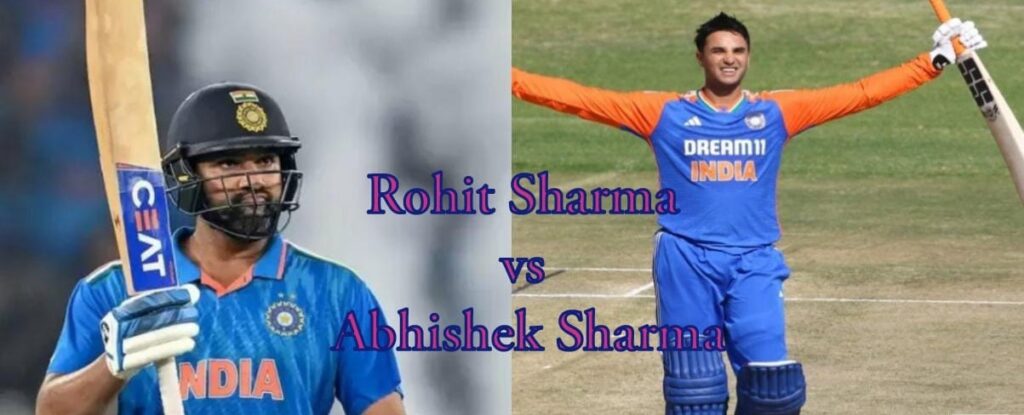 Rohit Sharma vs Abhishek Sharma