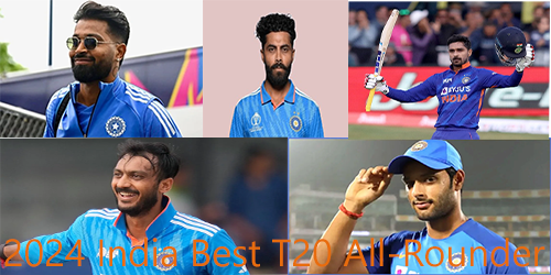 Exploring India’s Best T20 All-Rounder in 2024: Who Claims the Top Spot This Year?